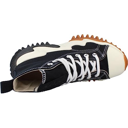 Converse Baskets Run Star pour Femme, Noir/Blanc, 36 EU