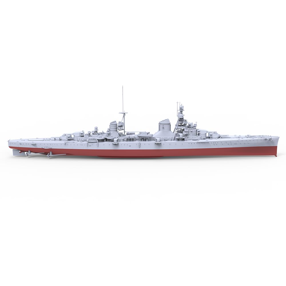 MRY-SFW Model wojskowy Włochy Trento Class Heavy Cruisers RN Trento, 1942 Full Hull