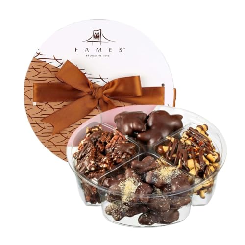 Nut Clusters Chocolate Gift Box Dark Belgian