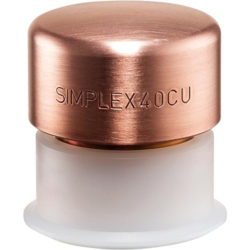Image of Halder Simplex Copper Replacement Insert 3804.030 - For Hard Impact, Replaces Classic Copper Hammers, 30mm, 1.18 in.