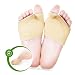 Metatarsal Sleeve Pads, 2 PCS Ball of Foot Cushions, Fabric Metatarsal Sleeve with Sole Cushion Gel Pads Supports Metatarsalgia, Morton's Neuroma, Calluses and Other Ball of Foot Pain (Grey)