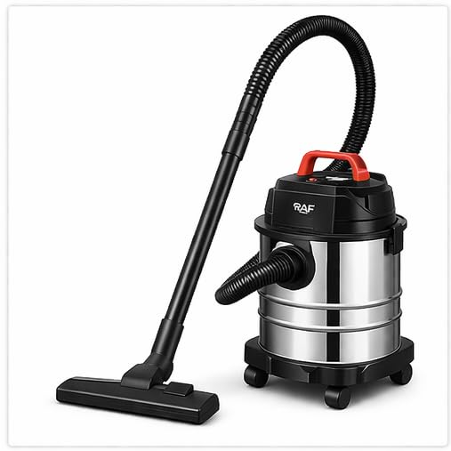 RAF-1316 Wet and Dry Vacuum Cleaner 20 Liter Capacity 2100 Watts Suction Power HEPA Filter