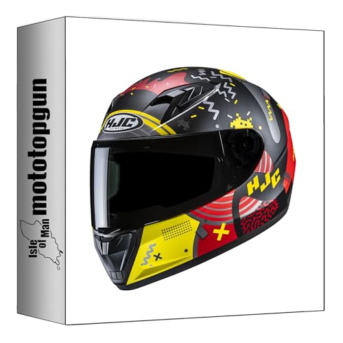 Casque intégral HJC Y10 Mika MC1SF taille S : légèreté et sécurité mototopgun 11777107