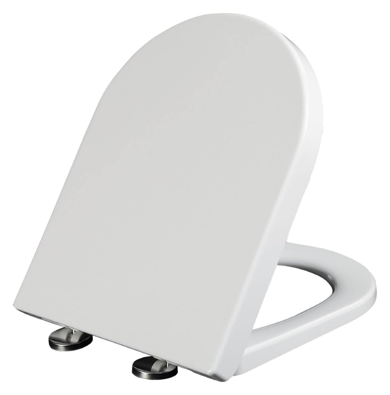 Toilet Seat, Polypropylene D Shaped Toilet Seat