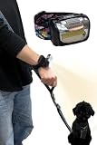 フェザーストア 散歩ライト 犬用 夜散歩用 明るい軽量LED懐中電灯 コンパクトタイプ お散歩グッズ 120ルーメン 予備電池 専用ケース付き 防災 キャンプ 災害 (アジアンtype2)