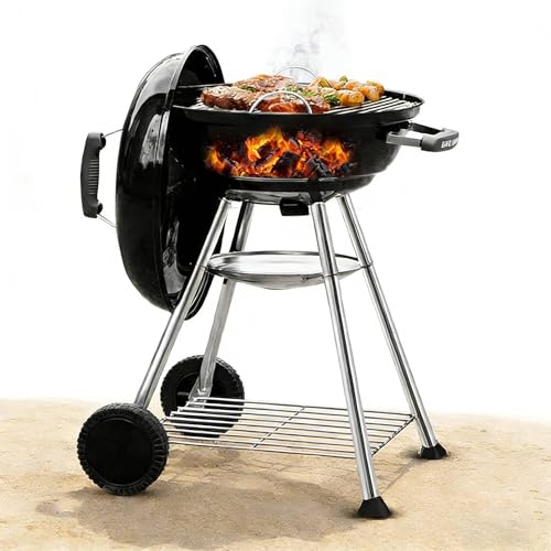 BEAU JARDIN 18 Inch BBQ Charcoal Grill for Outdoor...