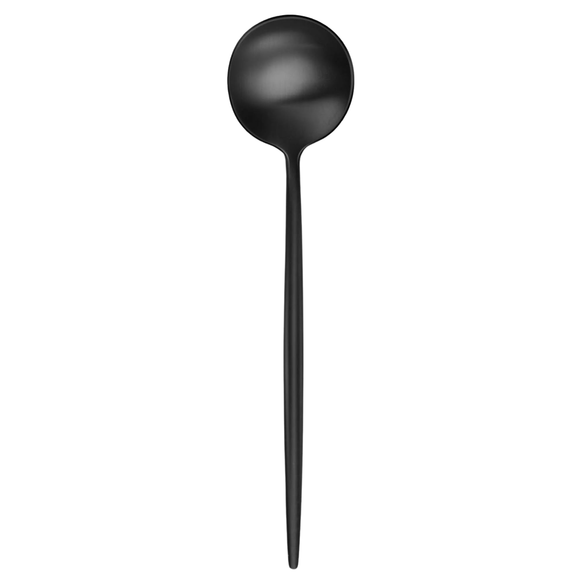 Matte Black Spoon & Fork Set - Stainless Steel Cutlery -2 Matte Black Spoon & Fork Set - Stainless Steel Cutlery -2