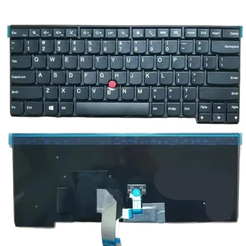 Clavier rétroéclairé AZERTY pour Lenovo T440 T450 et E440 avec pointeur intégré