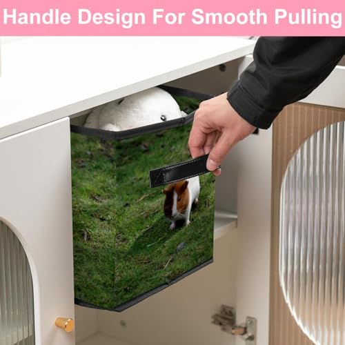 Boîte de rangement pliable en tissu pour gagner de la place dans la maison