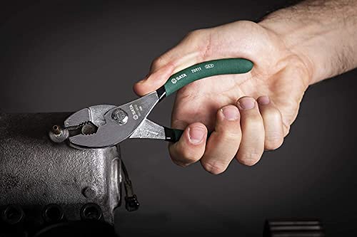 Sata ST70511ST 6-Inch Slip-Joint Pliers, Chrome Vanadium Steel Body thumb #4