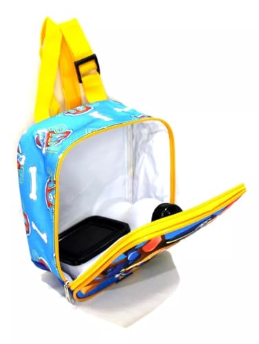 Kit Mochila Infantil Patrulha Canina Amigos Paw G Rodinha Meninos