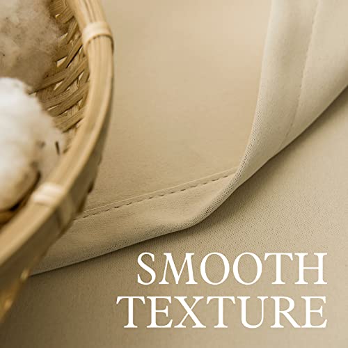 Vangao Kitchen Valance Curtains Room Darkening Tie Up Valance Tie-Up Shade Adjustable Short Curtains For Small Window Bathroom Living Room Bedroom Window Topper Treatment 18 Inch 1 Panel Taupe #TOP4