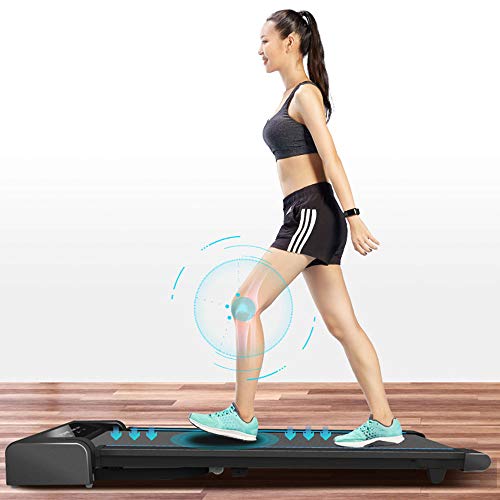 Image of Treadmills,Folding Silent Shock Absorber Treadmill,Small Household Intelligent Walking Machine,Indoor Fitness Equipment