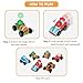 ROLOSO Newly Licensed Angry Birds Go Toys Collectible Kart Racer Car (Set of 6) Figures Flock Pack Playsets Sets Pig City Strike 2 Takedown Space Planet Movie Kids Game Boys Girls Red Bomb Gift Box
