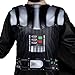 STAR WARS Darth Vader Official Youth Costume - Printed Jumpsuit with Cape and Plastic Mask