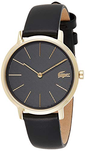 Preisvergleich Produktbild Lacoste Damen Analog Quarz Uhr mit Leder Armband 2001079