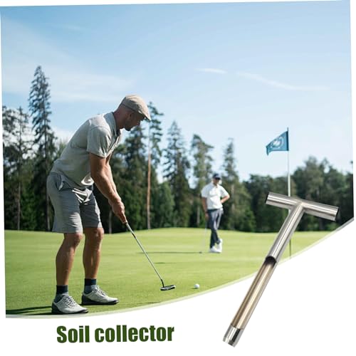 Sonde de sol 14 pouces acier inoxydable sampleur de terre portable