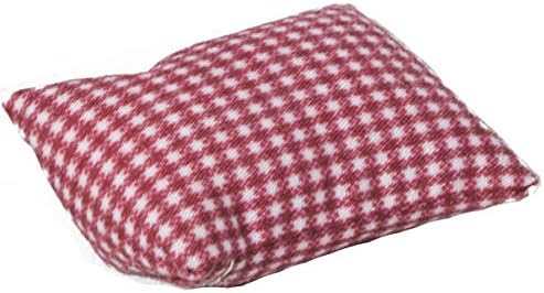 Vista 4 de Sofá de casa de muñecas tapizado, silla de muebles de sala de estar en miniatura, tela, accesorios para muñecas de 6 pulgadas, escala 112