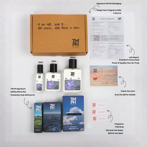 Image of TMPerfumehouse CHNL PLATINO EGOIST EDP for Men | Aromatic, Fresh Spicy & Long Lasting Perfume Spray | Aromatic, Woody & Lavender Fragrance | Luxury Gift for Him | TMPH | 50ml
