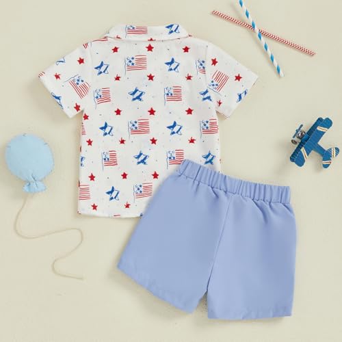 Image of Biayxms Baby Boy Halloween Outfits Pumpkins Gentlemen Suit Short Sleeve Button Up Shirts Shorts Pants Baby Halloween Clothes