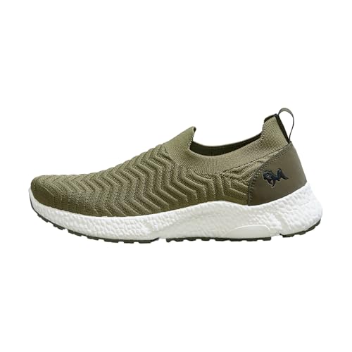 Image of Neeman's Flex Weave Slip On Shoes for Men | Breathable Knit Upper, Lightweight Cushioned Sole | Stretchy Slip-On Sneakers for All-Day Comfort,Shoe