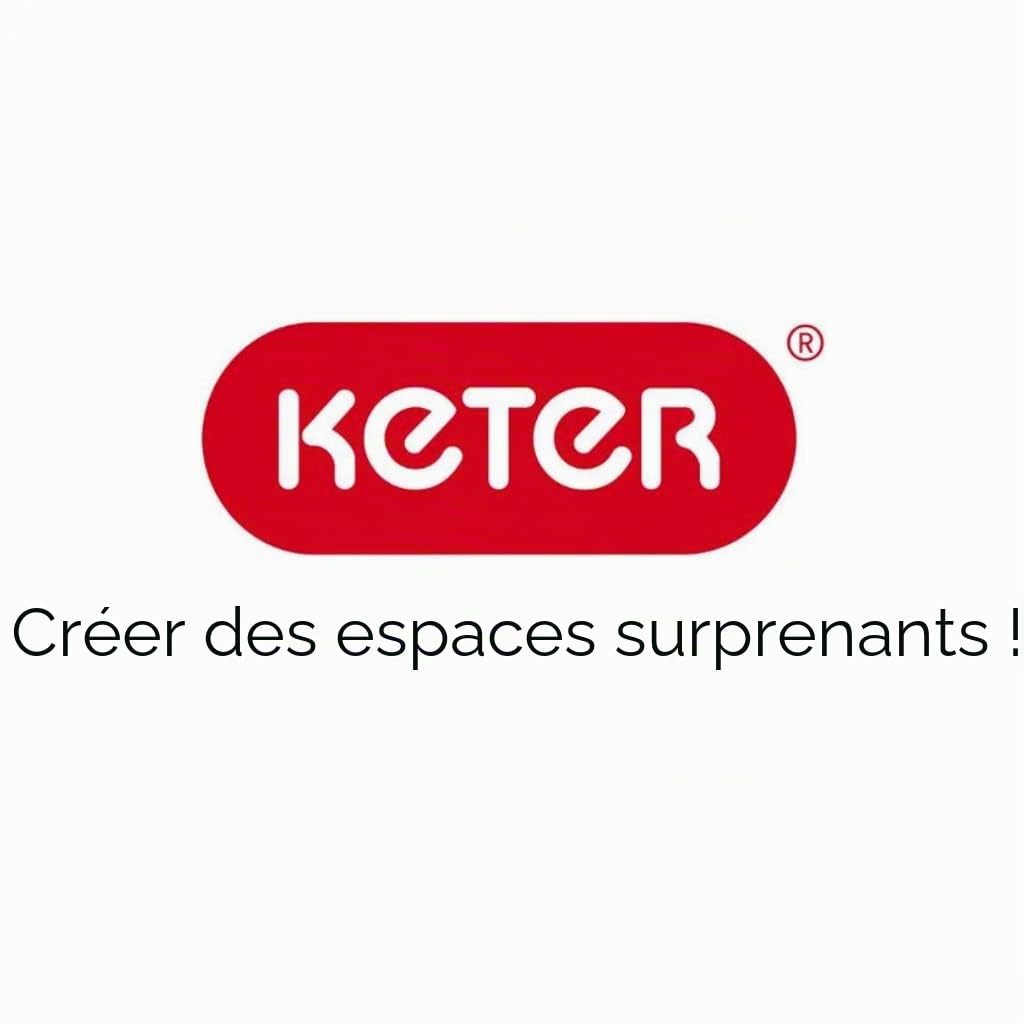 Keter Armoire Utilitaire Plus Gris - 68 x 39 x 166 h