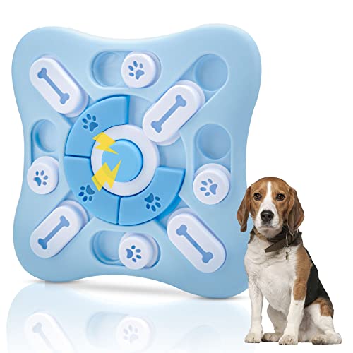 WOKICOR Dog Puzzle Toys Puppy, Chien Puzzle Feeder Jouet Chien Jouet Interactif, Dog Treat Puzzle Jouet interactif pour Chiens Dressant Une Alimentation Lente