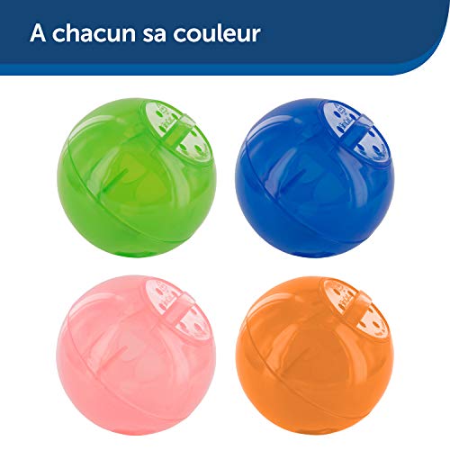 PetSafe - Jouet Distributeur de Croquettes pour Chat SlimCat, Jouet Interactif à Friandises – Faire de l’exercice en s’amusant et aide à perdre du poids, 150 ml de croquettes – Bleu – Image 5