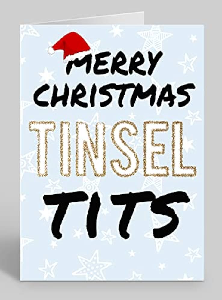 Merry christmas tinsel Clearance