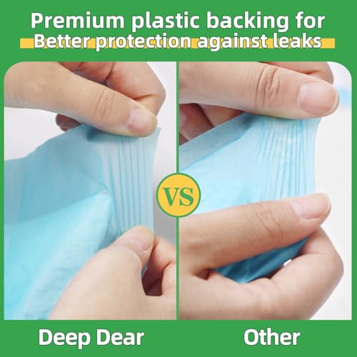 Image of DEEP DEAR Dog Pads Extra Large 30 inchx36 inch, 30-Count XXL Puppy Pads, Super Absorbent Pee Pads for Dogs, Disposable Bed Pads for Doggies, Puppies, Thicker X-Large Incontinence Pads for Dogs, Cats, Rabbits