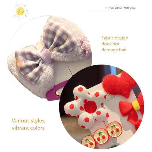 Pinzas para cabello para niñas set de 8 piezas miniatura 5