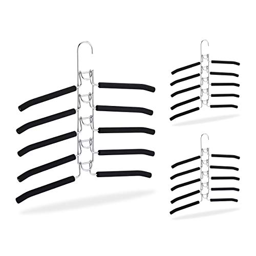Perchas Ropa Organizador Camisas Marca Relaxdays