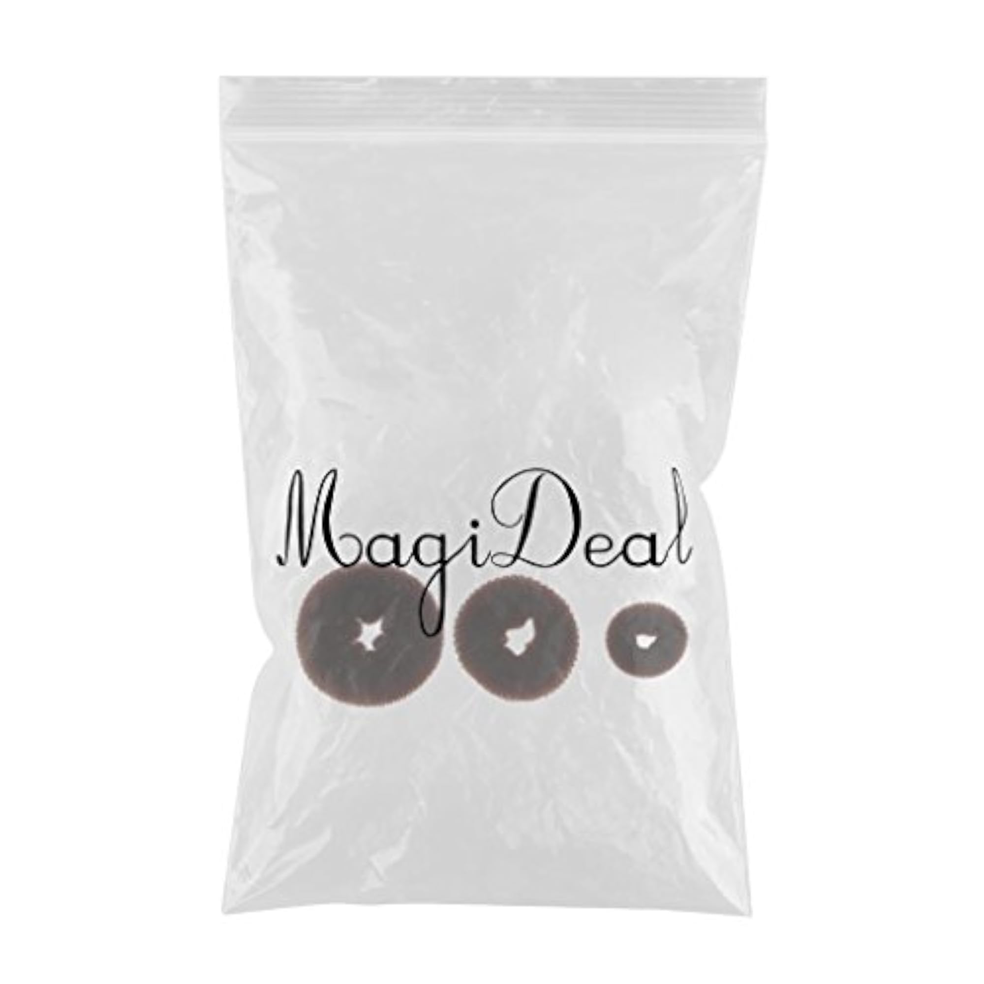3 Sizes Hair Styling Donut Bun Maker, Versatile Tool