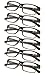 6-Pack Reading Glasses with Spring Hinges Readers for Man and Women Professional BlackTortoise