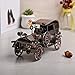 MOYODOR Metal Antique Vintage Car Model Handcrafted Collections Collectible Vehicle for Bar or Home Decor Decoration Great Birthday Gift Bronze Classic Car Model, Large