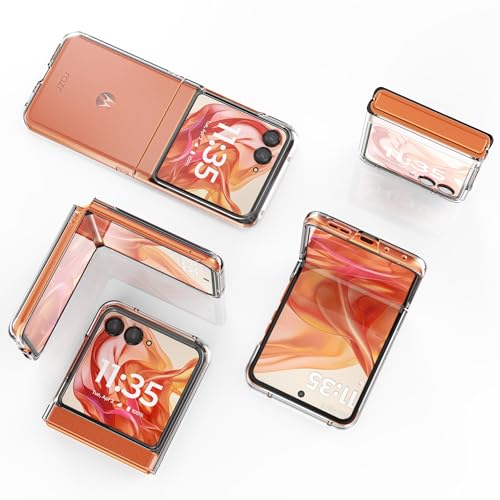 Coque en polycarbonate rigide premium pour Motorola Razr 2024 - 7
