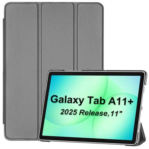 ProCase Case for Samsung Galaxy Tab A11+ (SM-X230) 2025/ A9+ (SM-X210) 2023 11 Inch, Galaxy Tab A11 Plus/A9 Plus 11 Inch Tablet Case, Cover with Auto Sleep/Wake -Grey