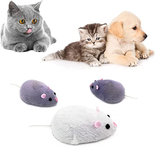 Image of Mouse Toy with Remote Control, Electric Mice RC Rat Animal, for Practical Joke Trick Toy, Kid's Children's Birthday Gift