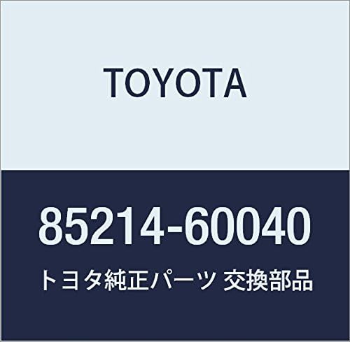 TOYOTA Genuine Parts Wiper Rubber LH Part Number 85214-60040