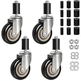 4 inch Prep Table Casters Set
