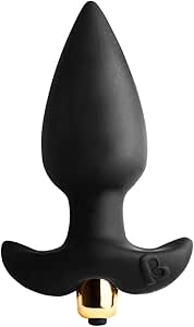 Rocks-Off Butt Throb 7-Function Vibrating Butt Plug Black