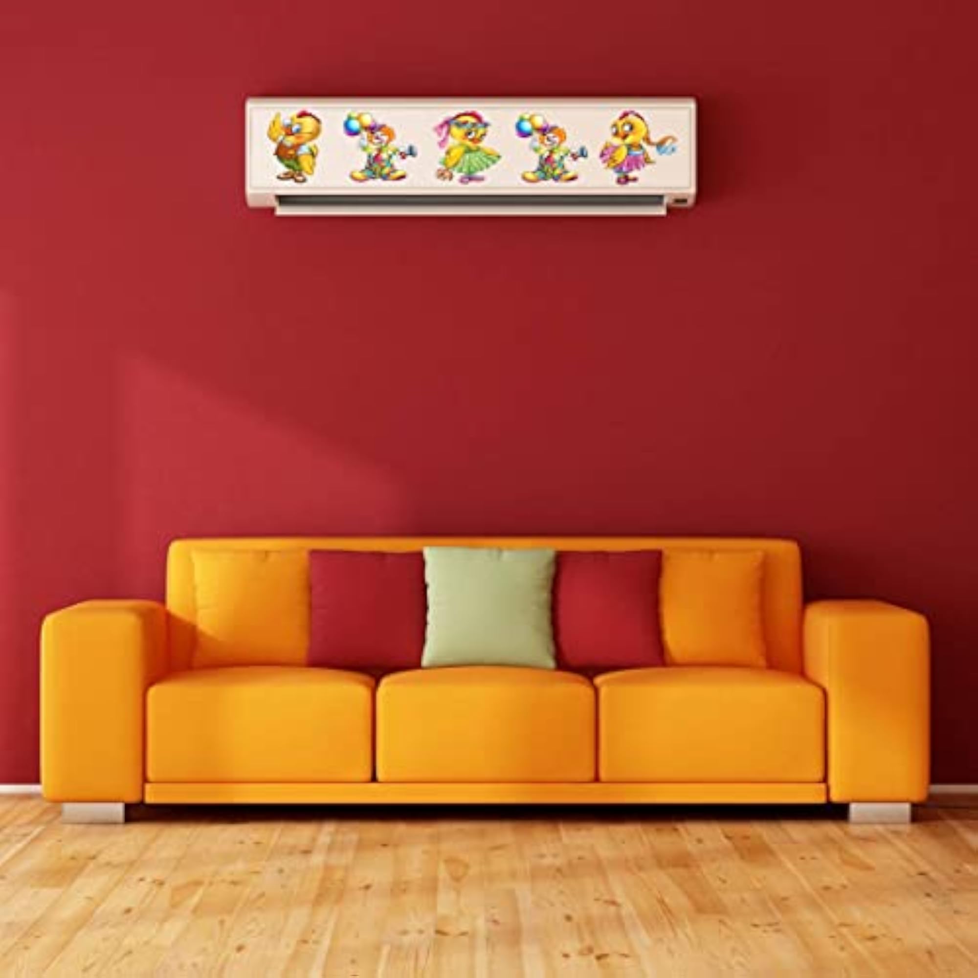 's Sticker for Split AC, Peel & Stick