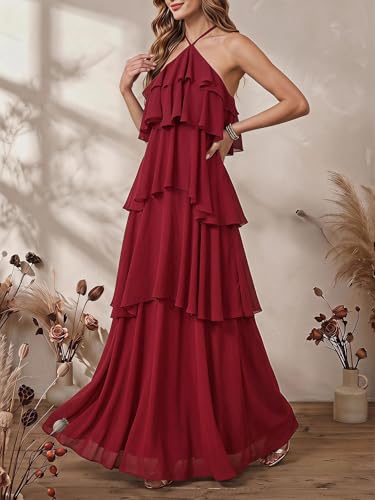 Image of SOLY HUX Women's Wedding Guest Maxi Dress