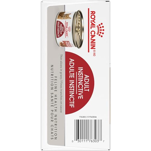 Royal Canin Adult Instinctive Thin Slices in Gravy Wet Cat Food, 3 oz can (12-Count) image 2
