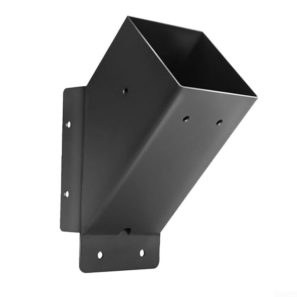 Kit 2 Staffe Angolari 45° Acciaio Carbonio per Pergola(2PCS)