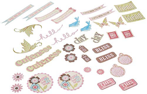 K&Company Die-Cut Cardstock, Kelly Panacci Blossom
