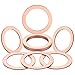 Front Differential Drain Plug Washer Gasket for Toyota 4Runner, Tundra, Tacoma, Sequoia, Land Cruiser, FJ Cruiser, Replacement for the Part# 90430-24003, 10 Pack