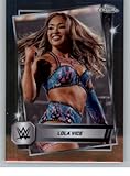 2025 Topps Chrome WWE #151 Lola Vice NXT Wrestling Base Trading Card