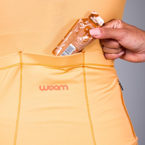 Jersey Cycling Woom Feminino I (BR, Alfa, GG, Slim, Laranja)