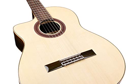 Image of Cordoba GK Studio Negra Lefty Nylon Str AE Guitar